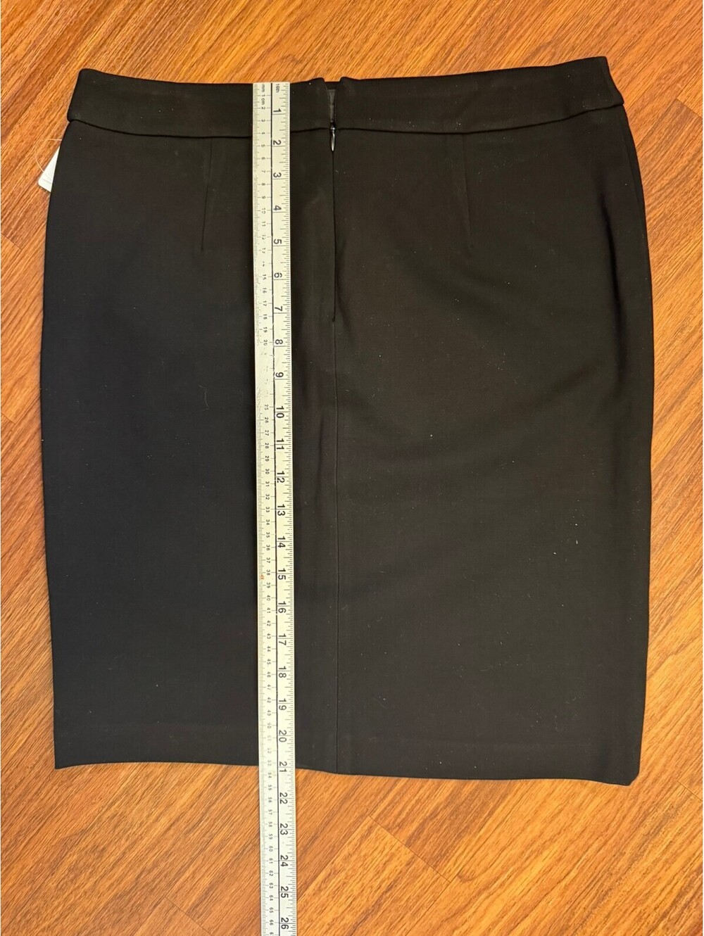 Dalia Black Pencil Skirt Women's Medium M Career Office Stretch Knee Length NWT - Picture 2 of 13